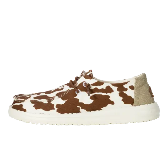 Cover image of BROWN WHITE Hey Dude Wendy Cowgirl sparkle Women's