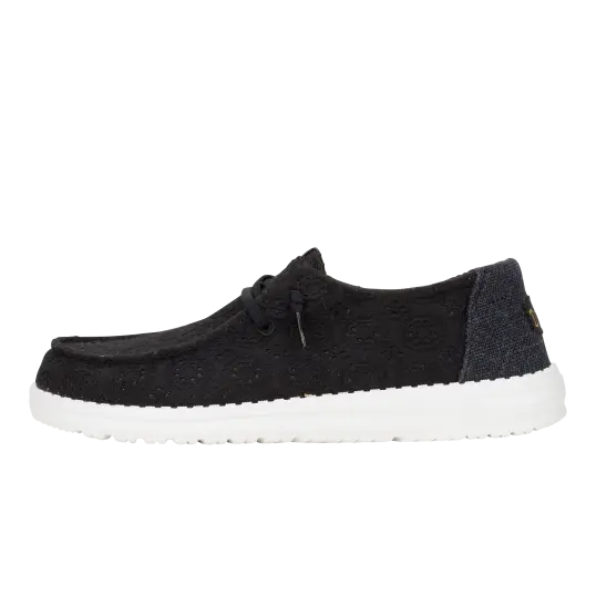 Cover image of Black Hey Dude Wendy Eyelet Lace Women's