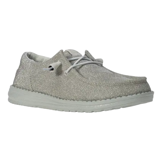 Cover image of SILVER Hey Dude Wendy Funk Sparkle Women's