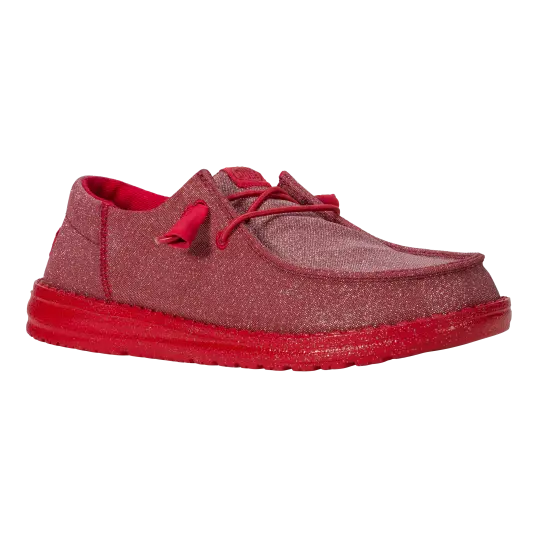 Cover image of RED Hey Dude Wendy Funk Sparkle Women's