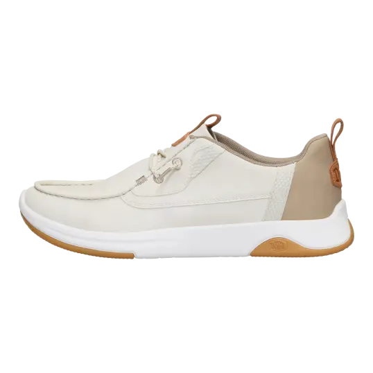 Cover image of Silver Birch/White Hey Dude Wally Drift Classic Men's