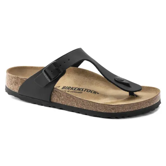 Cover image of BLACK BFLOR Birkenstock Gizeh Birko Flor Regular Women's