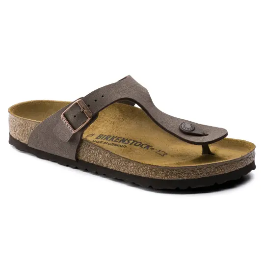 Cover image of MOCHA Birkenstock Gizeh Birkibuc Regular Women's