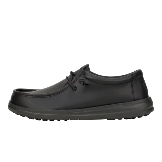 Cover image of Black Hey Dude Wally Work CE Classic Wide Men's