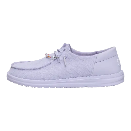Cover image of Thistle Purple Hey Dude Wendy Funk Mesh Shoelry Women's