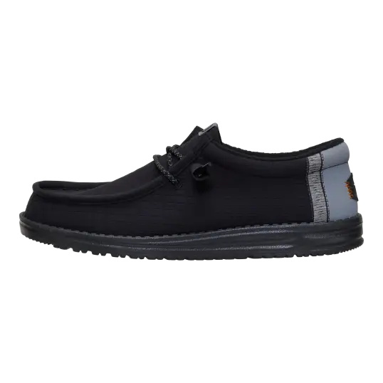 Cover image of Black/Moon Grey Hey Dude Wally Quilted Men's