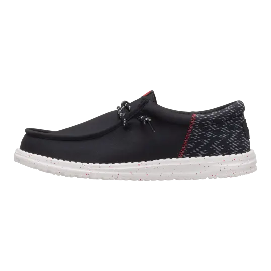 Cover image of BLACK/MULTI Hey Dude Wally Funk Jersey Jacquard Men's