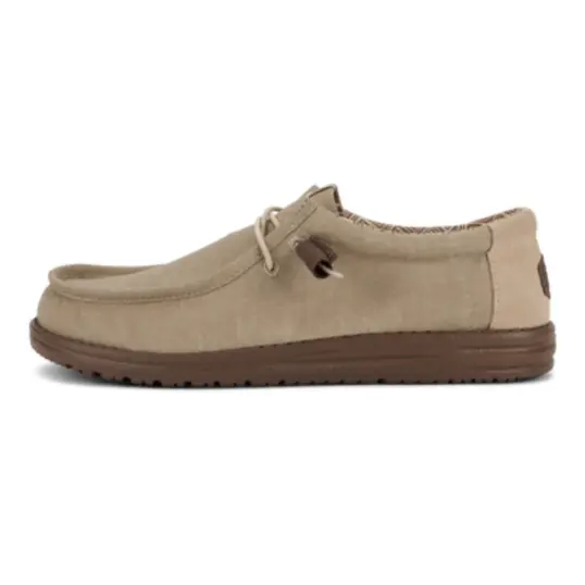 Cover image of Crockery/Multi Hey Dude Wally Stretch Canvas Men's