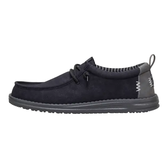 Cover image of Black Oyster/Black Hey Dude Wally Vintage Classic Men's