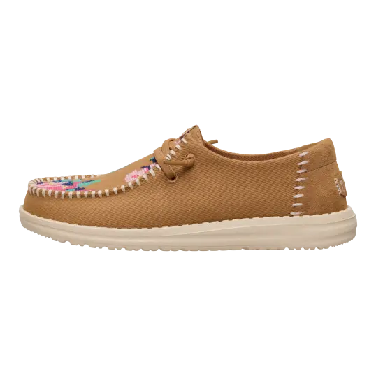 Cover image of TAN/MULTI Hey Dude Wendy Cross Stitch Women's