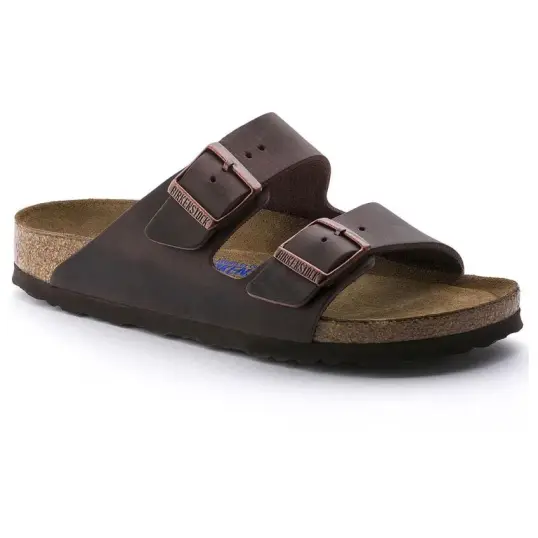 Cover image of HABANA Birkenstock Arizona Soft Footbed Natural Leather Regular Oiled Women's