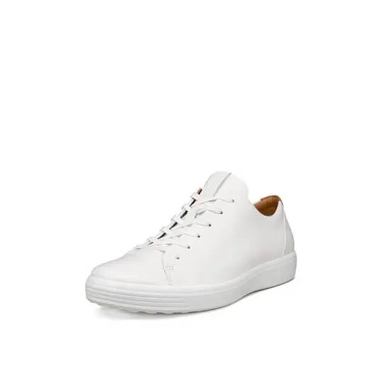 Cover image of WHITE Ecco Soft 7 Plain Toe Men's