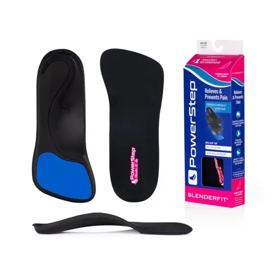 Cover image of Black Powerstep SlenderFit