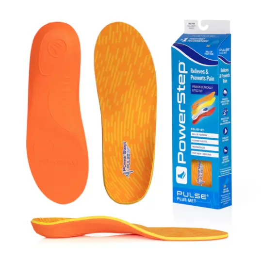 Cover image of LIME GREEN Powerstep PULSE Plus Met