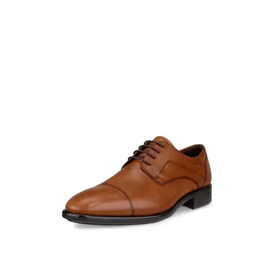 Cover image of AMBER Ecco Citytray Derby Cap Toe Men's