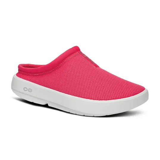 Cover image of Neon Berry Oofos OOcoozie Sport Mule Women's