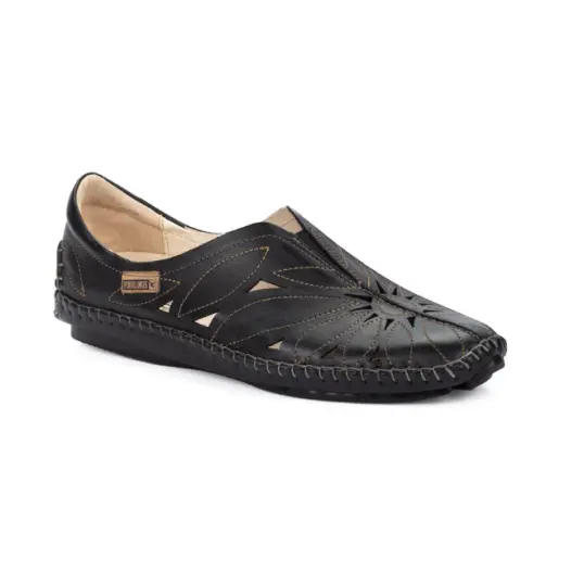 Cover image of Black Pikolinos Jerez Slip On Mocassin Women's