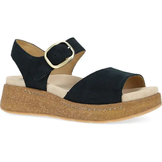 Cover image of Black Burnished Suede Dansko Bianca Women's