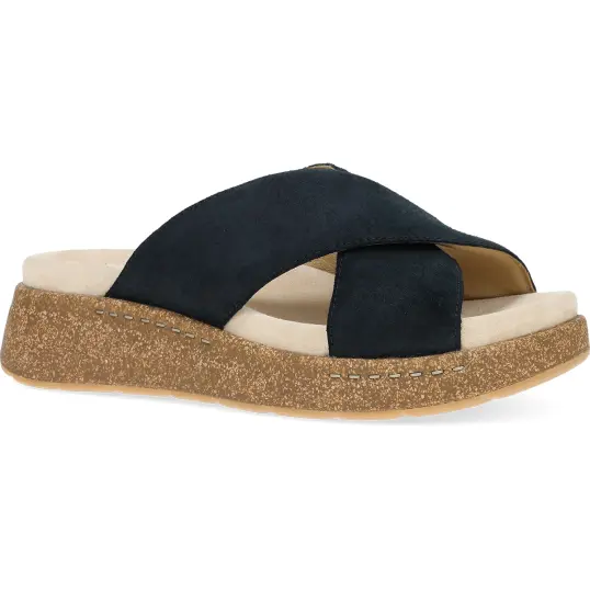 Cover image of Black Burnished Suede Dansko Bridget Women's