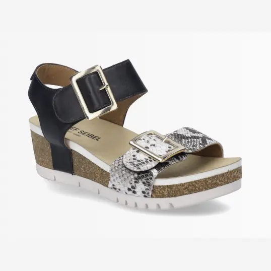 Cover image of BLACK/KOMBI SNAKE/KOMBI Josef Seibel Quinn 02 Women's