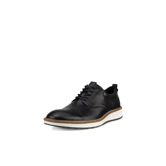 Cover image of BLACK Ecco St.1 Hybrid Cap Toe Men's