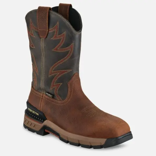 Cover image of RUST|GRY Irish Setter Two Harbors 11" Pull-On Non Metallic Toe Waterproof Men's