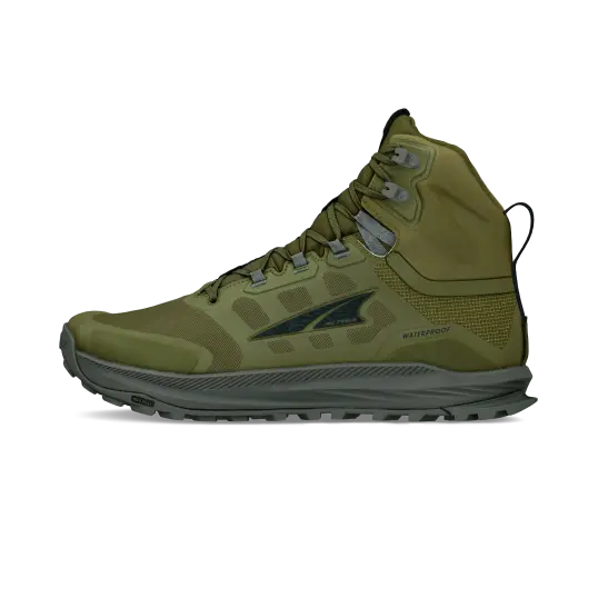 Cover image of Green Altra Lone Peak 9 Waterproof Mid Men's