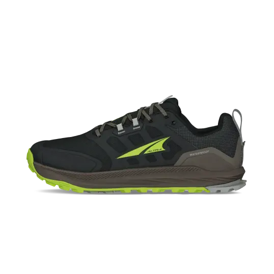 Cover image of LIME/BLACK Altra Lone Peak 9 Waterproof Low Men's