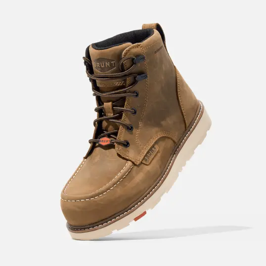 Cover image of Brown BRUNT Marin 6 In Waterproof Soft Toe Men's