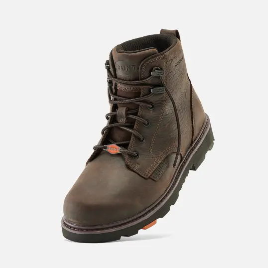 Cover image of DARK BROWN BRUNT Sullivan 6 In Waterproof Comp Toe Men's