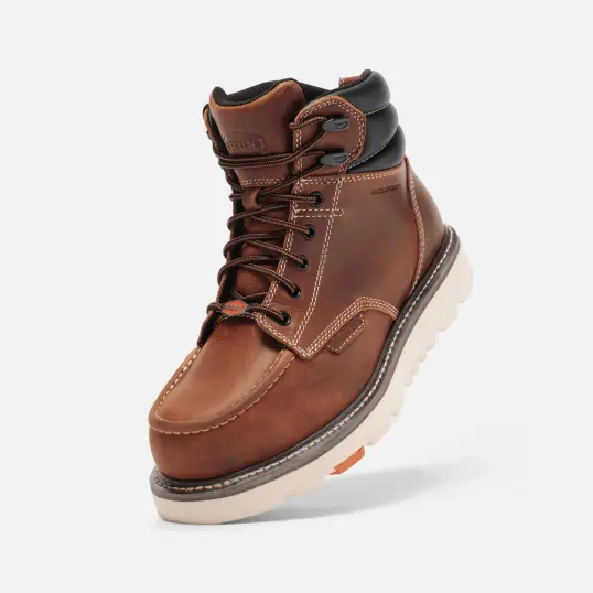 Cover image of TOBACCO BRUNT Marin 6" Waterproof Welted Comp Toe Men's