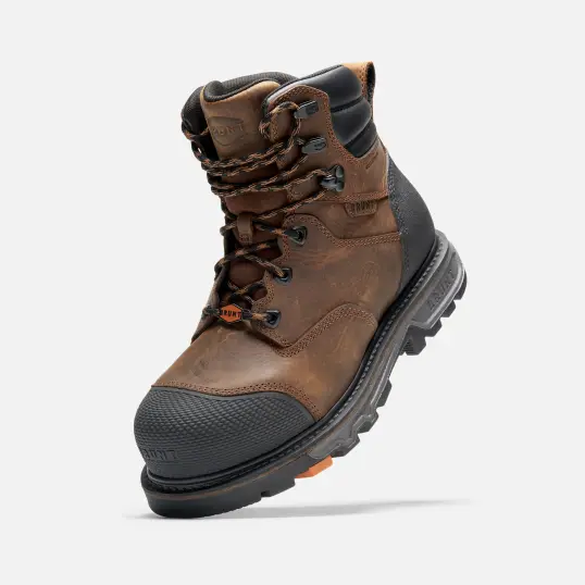 Cover image of Brown BRUNT Mulder 6 In Welted Toe Men's