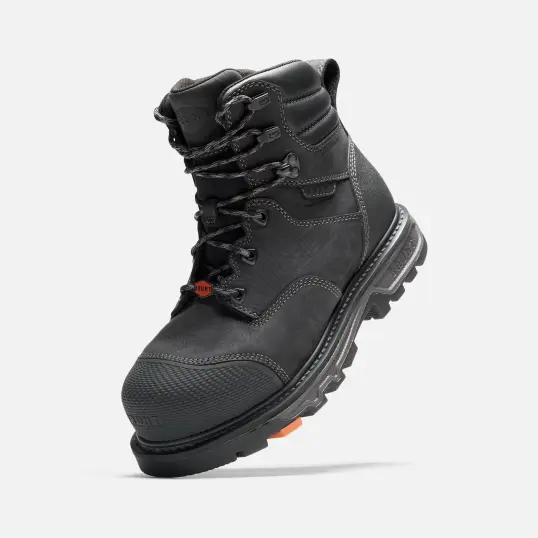 Cover image of Black BRUNT Mulder 6 In Welted Toe Men's