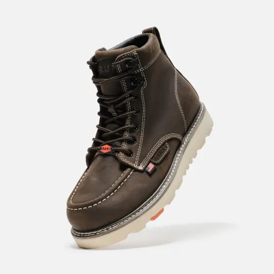 Cover image of DARK BROWN BRUNT Marin Welted Unlined USA Comp Toe Men's