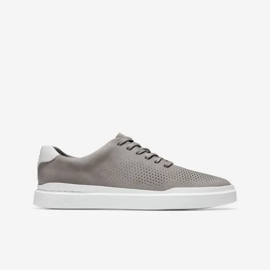 Cover image of Medium Gray Cole Haan Grandpro Rally Laser Cut Sneaker Men's
