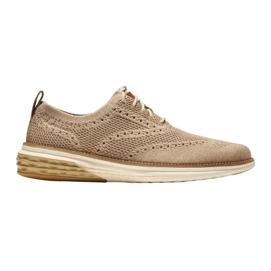 Cover image of Oxford Tan | Dark Latte Cole Haan Grand Hurrion Stitchlite Wingtip Oxford Men's