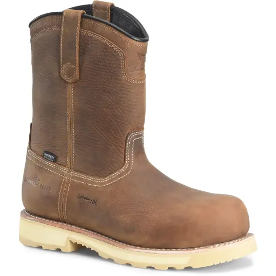 Cover image of AMBER Carolina 10" Safety Toe Waterproof Ranch Wellington Men's