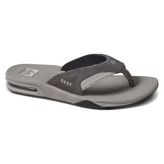 Cover image of GREY SUEDE Reef Fanning Men's