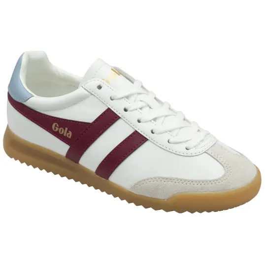 Cover image of White/Cerise/Air Gola Torpedo Leather Women's
