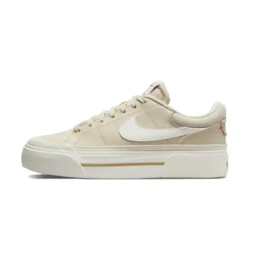 Cover image of PEARL WHITE/PHANTOM-SAIL-TEAM ORANGE Nike Court Legacy Lift Women's