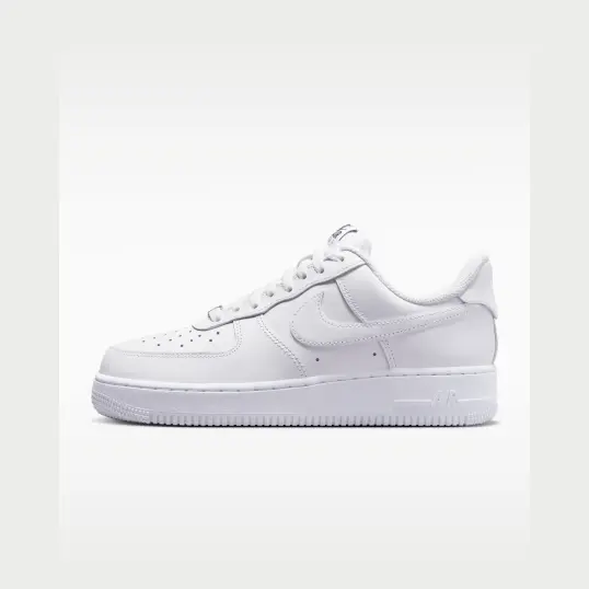 Cover image of White Nike Air Force 1 Women's