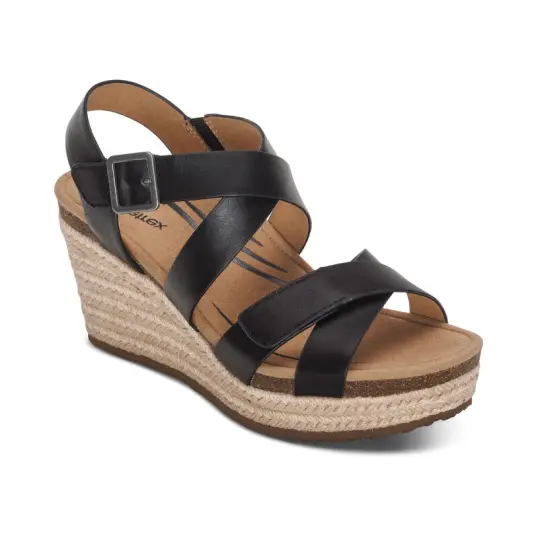 Cover image of Black Aetrex Anna Women's