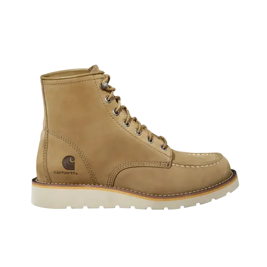 Cover image of COYOTE Carhartt 6" Moc Toe Wedge Boot Women's