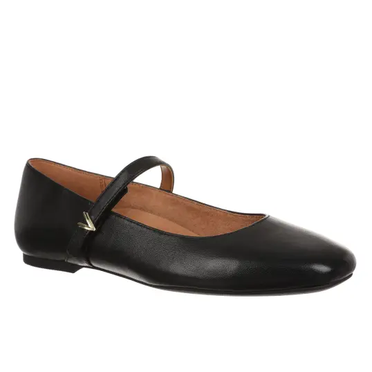 Cover image of BLACK LEATHER Vionic Alameda Women's