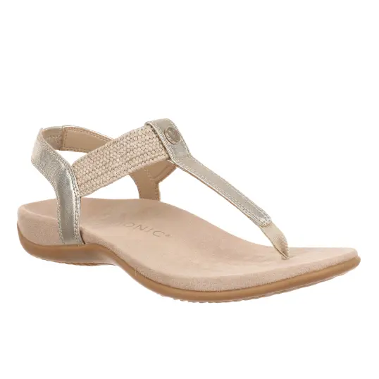 Cover image of GOLD MET LEATHER Vionic Brea Women's