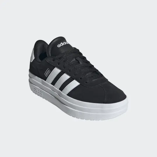 Cover image of Black | White Adidas VL Court Women's