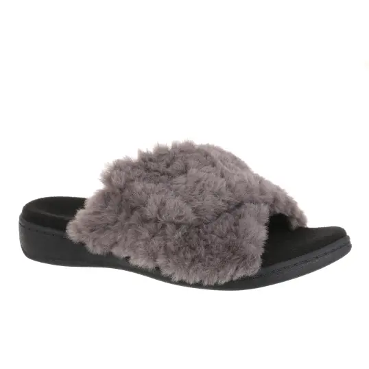 Cover image of Charcoal Chev Fur Vionic Relax II Women's