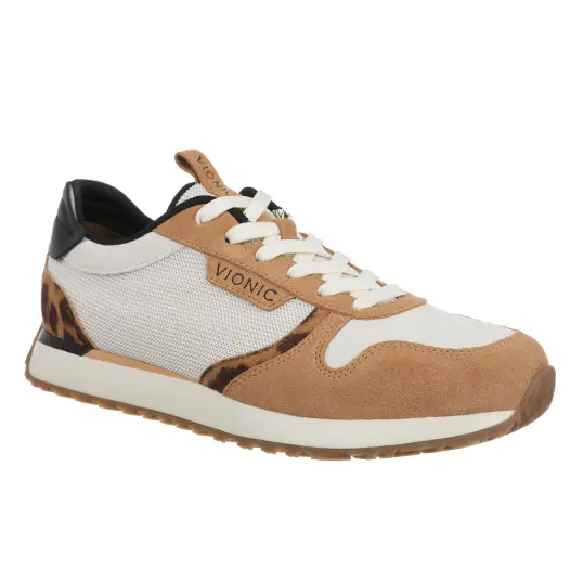 Cover image of Ivory/Leopard Vionic Monarch Women's