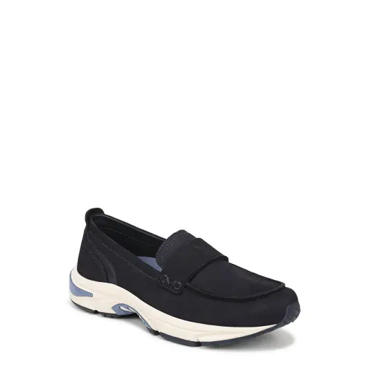 Cover image of Navy Blazer Nubuck Vionic Walk Roam Loafer Women's