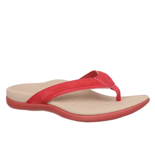 Cover image of Varsity Red Suede Vionic Tide 2.0 Women's